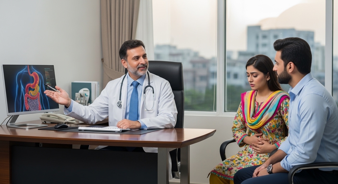 Stomach Pain Specialist in Lahore